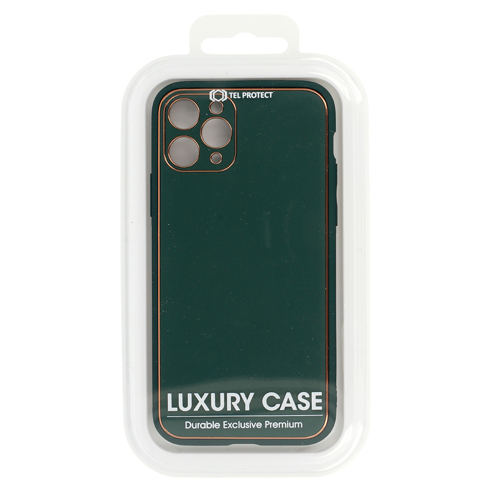 Pokrowiec Luxury Case ciemnozielony Apple iPhone 11 / 3