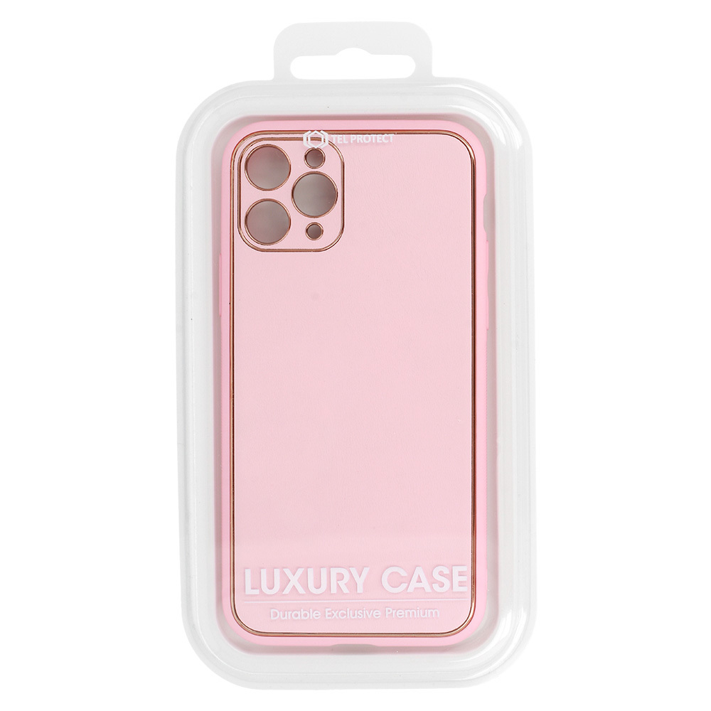 Pokrowiec Luxury Case jasnorowy Apple iPhone 12 Pro Max / 3