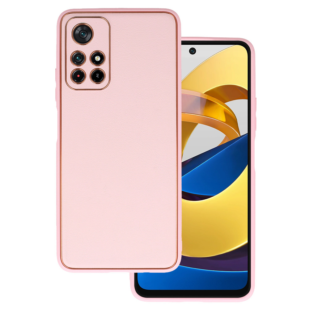 Pokrowiec Luxury Case jasnorowy Xiaomi Redmi Note 11S 5G