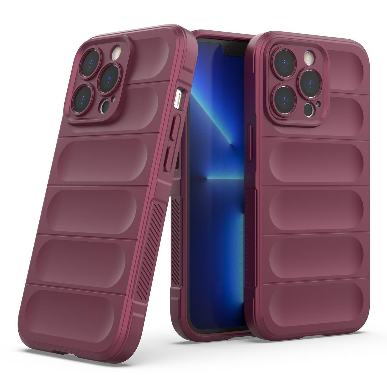 Pokrowiec Magic Shield Case burgundowy Apple iPhone 13 Pro Max / 6