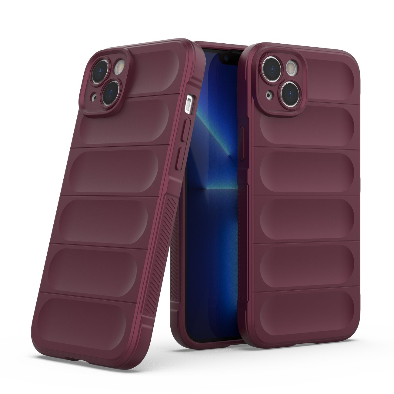 Pokrowiec Magic Shield Case burgundowy Apple iPhone 14 Plus / 7