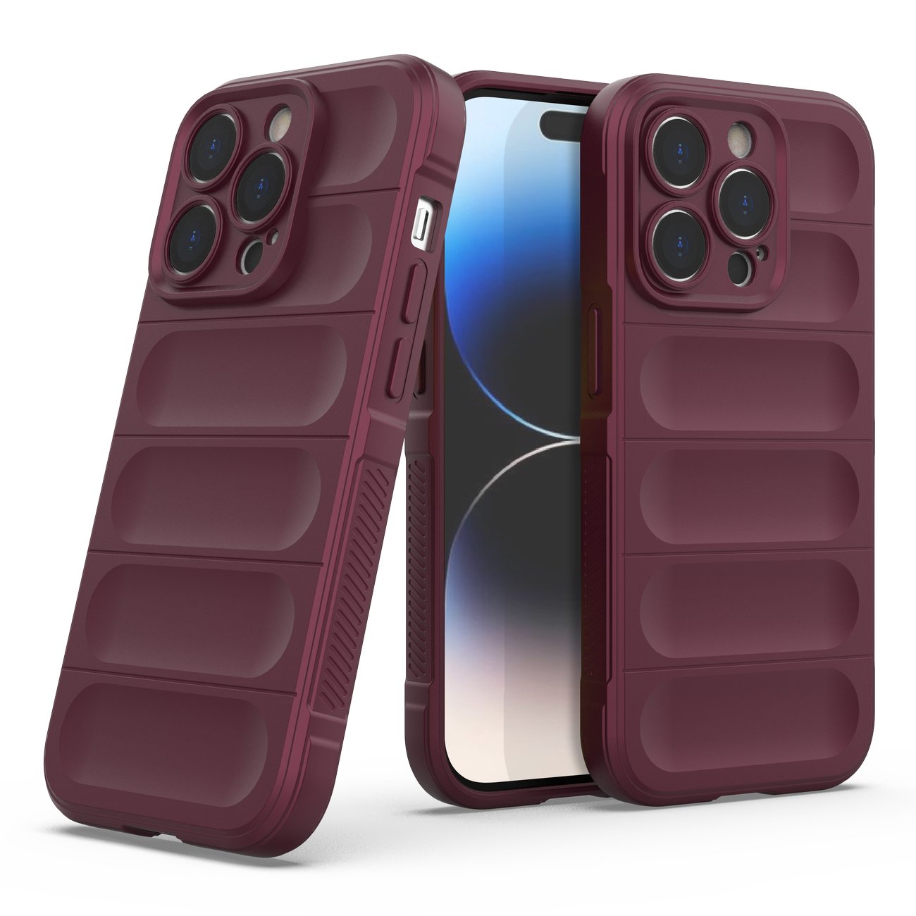 Pokrowiec Magic Shield Case burgundowy Apple iPhone 14 Pro / 4