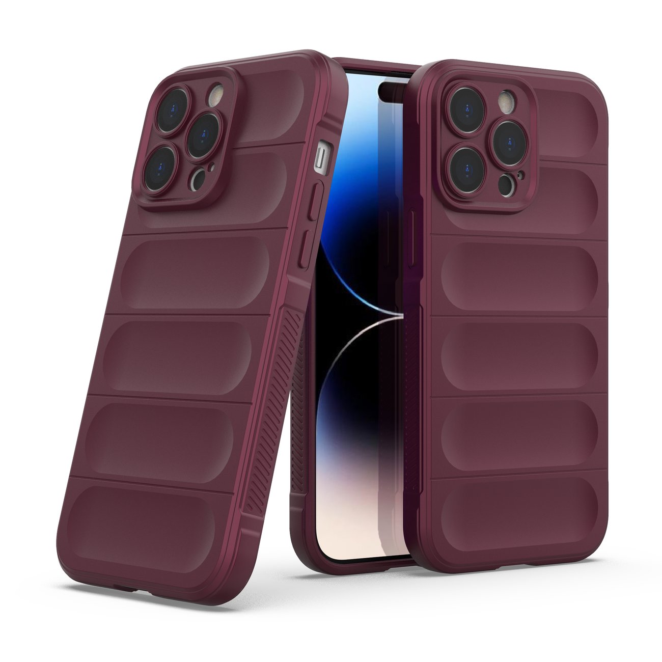 Pokrowiec Magic Shield Case burgundowy Apple iPhone 14 Pro Max / 3