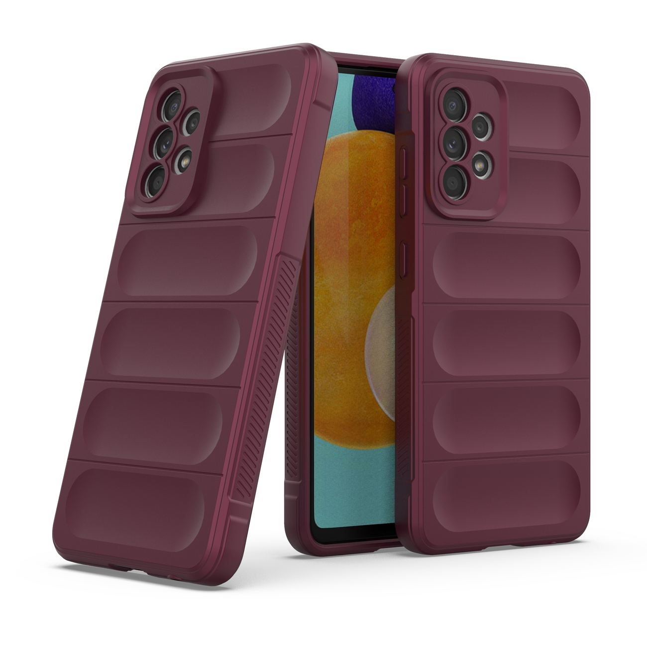 Pokrowiec Magic Shield Case burgundowy Samsung A52 5G / 7