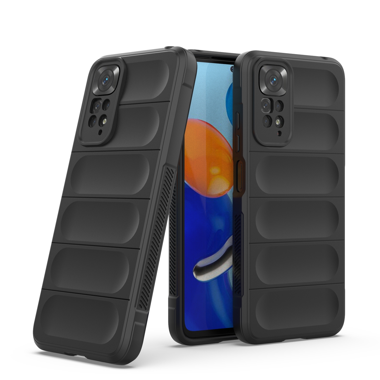 Pokrowiec Magic Shield Case ciemnoniebieski Xiaomi Redmi Note 11 / 7