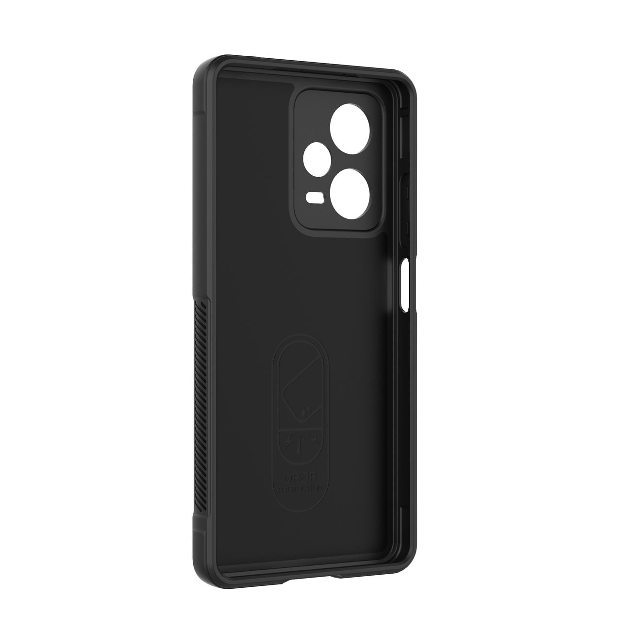 Pokrowiec Magic Shield Case czarny Xiaomi Redmi Note 12 Pro Plus / 2