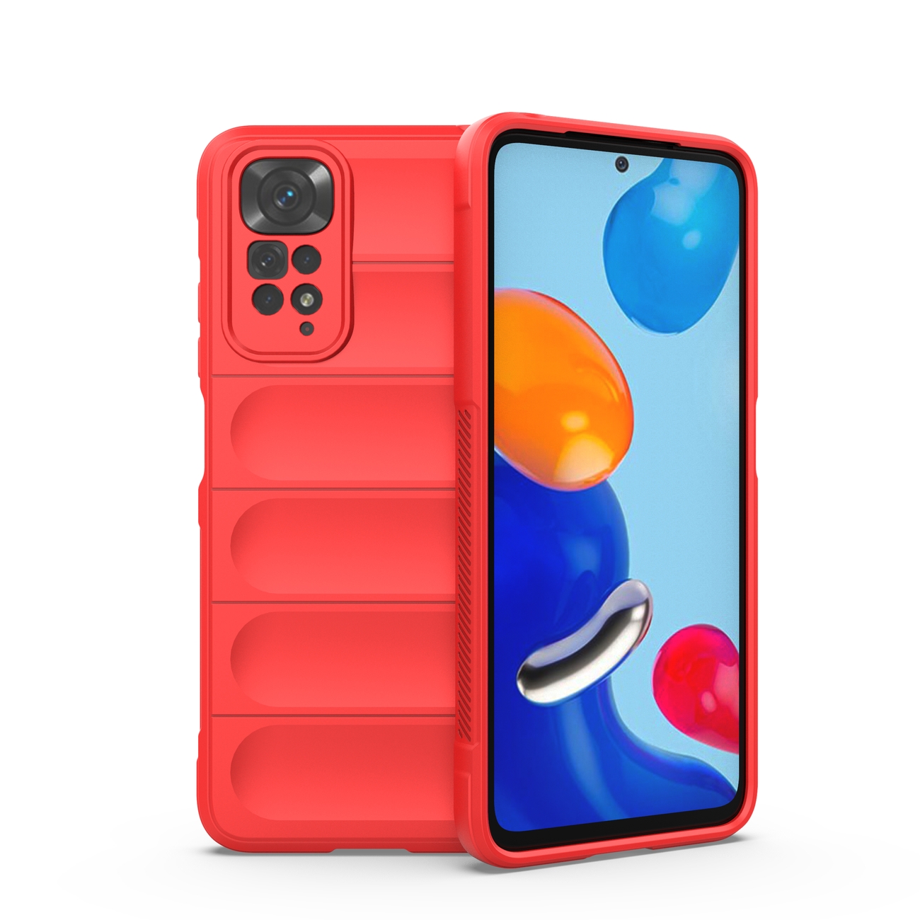 Pokrowiec Magic Shield Case czerwony Xiaomi Redmi Note 11