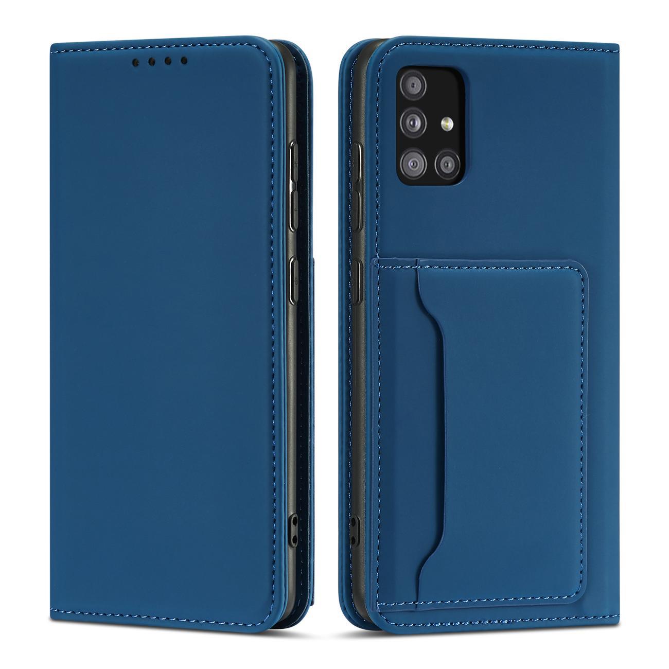 Pokrowiec Magnet Card Case niebieski Xiaomi Redmi Note 11