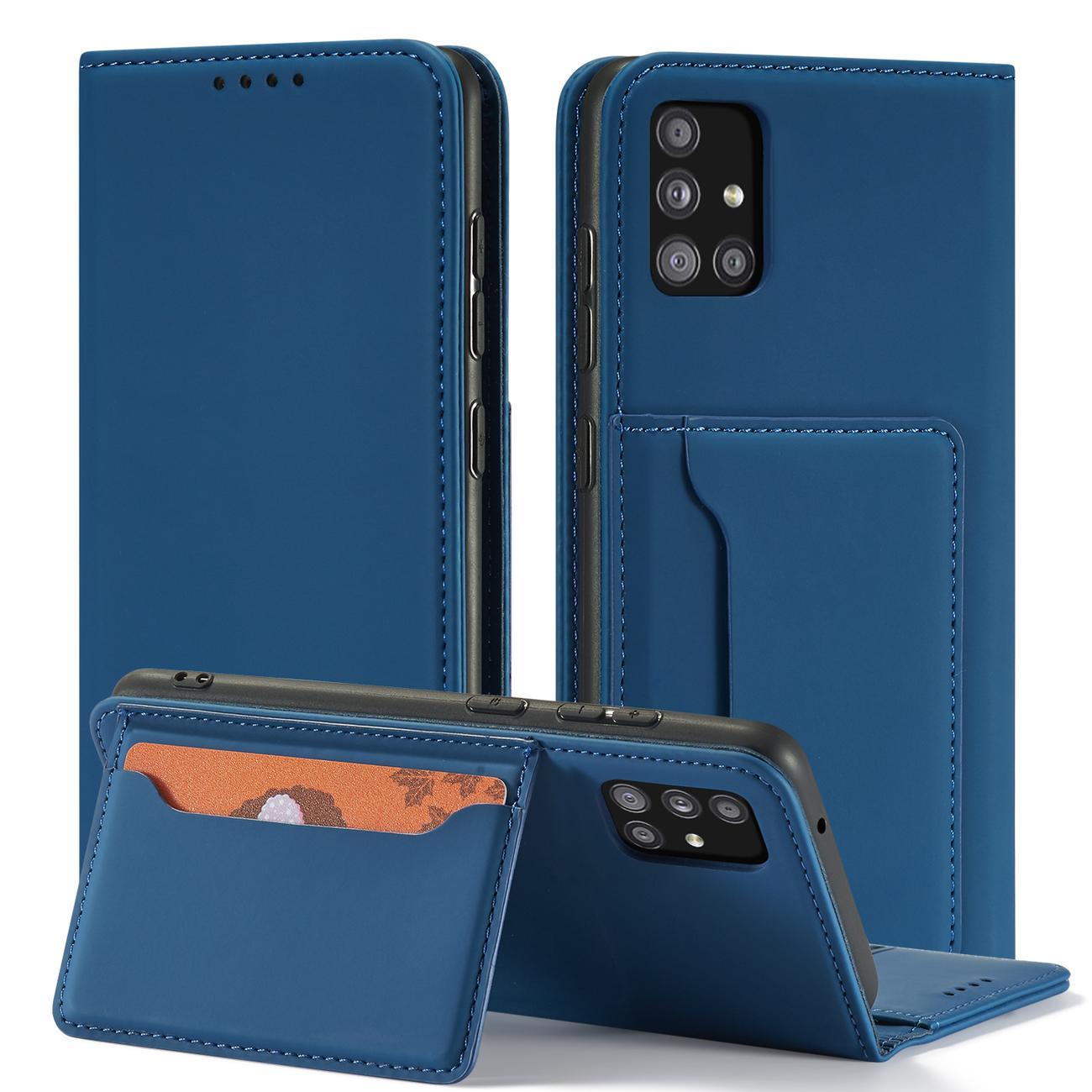 Pokrowiec Magnet Card Case niebieski Xiaomi Redmi Note 11 / 2