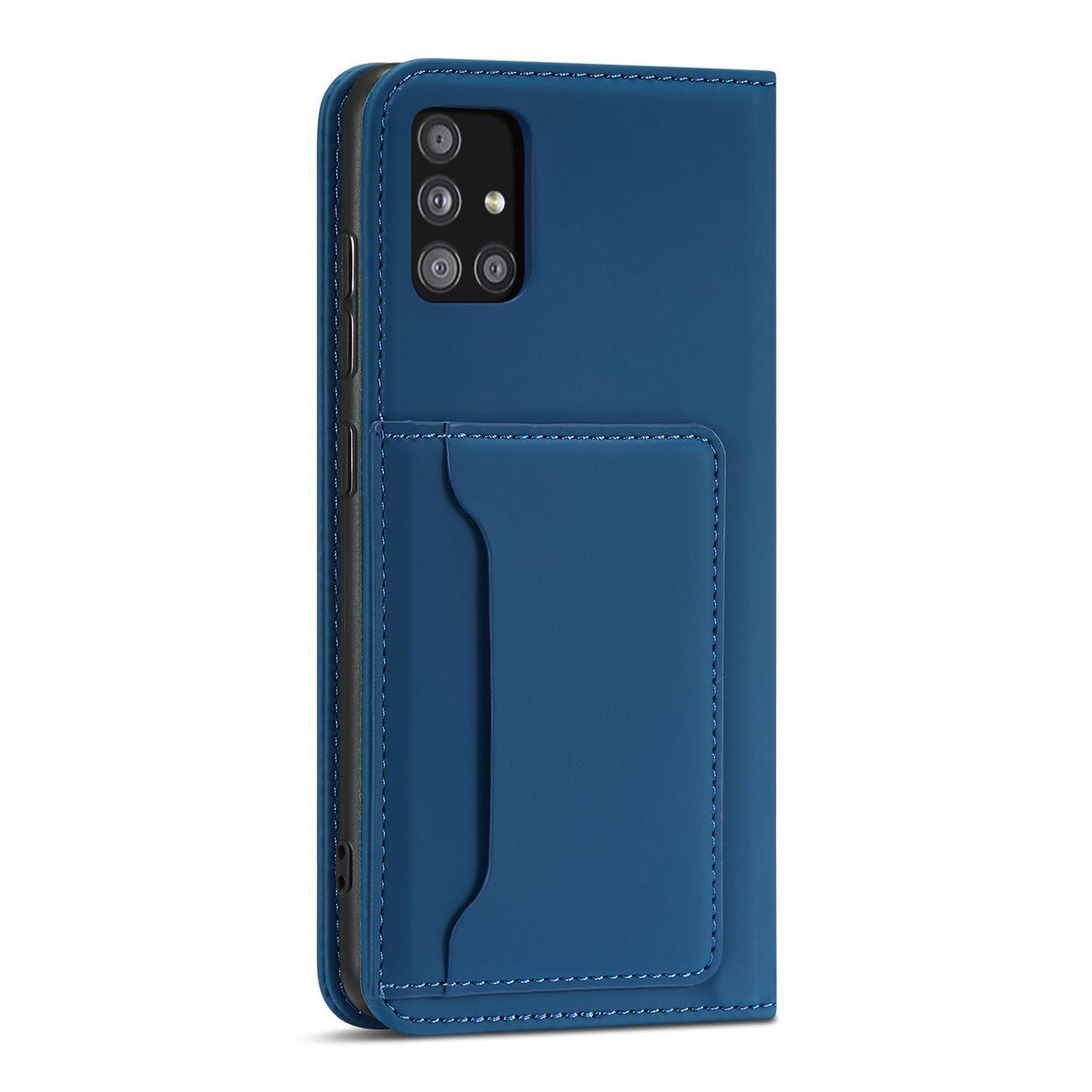 Pokrowiec Magnet Card Case niebieski Xiaomi Redmi Note 11 / 6