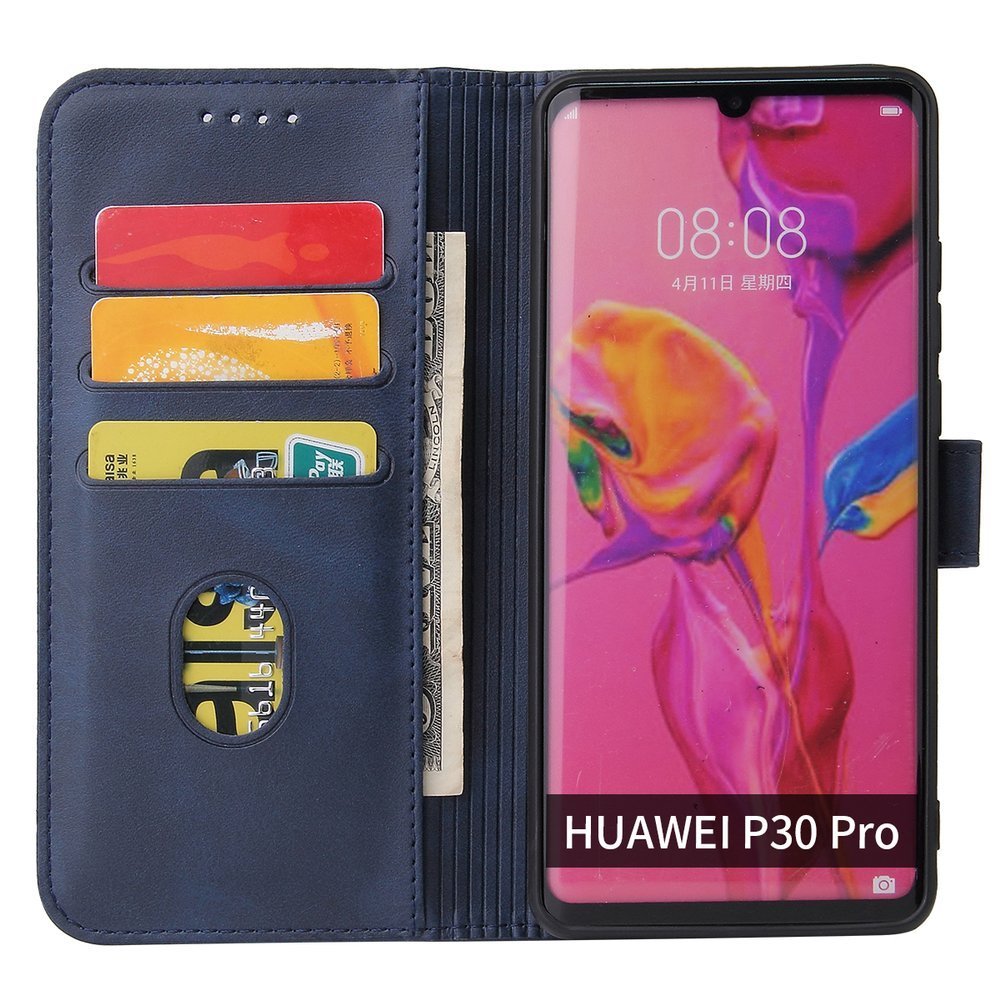 Pokrowiec Magnet Fancy Case niebieski Huawei P30 Pro / 3