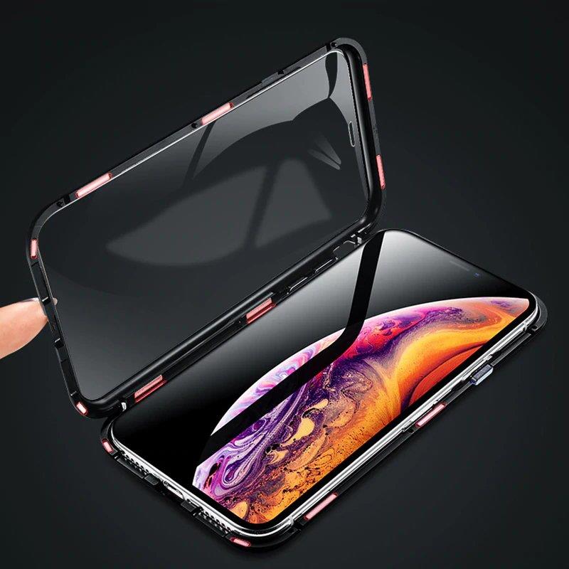 Pokrowiec Magnetic Case 360 czarny Xiaomi Mi Note 10 / 8