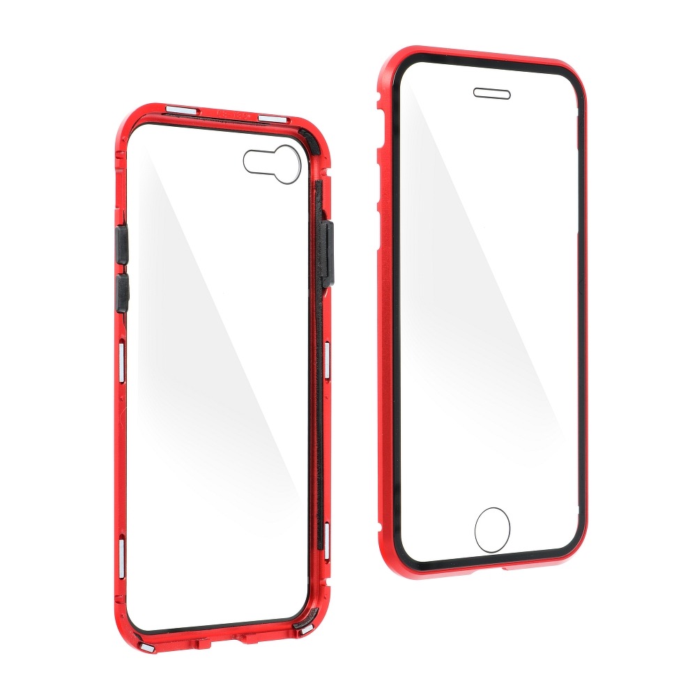 Pokrowiec Magnetic Case 360 czerwony Apple iPhone 12 Pro / 3