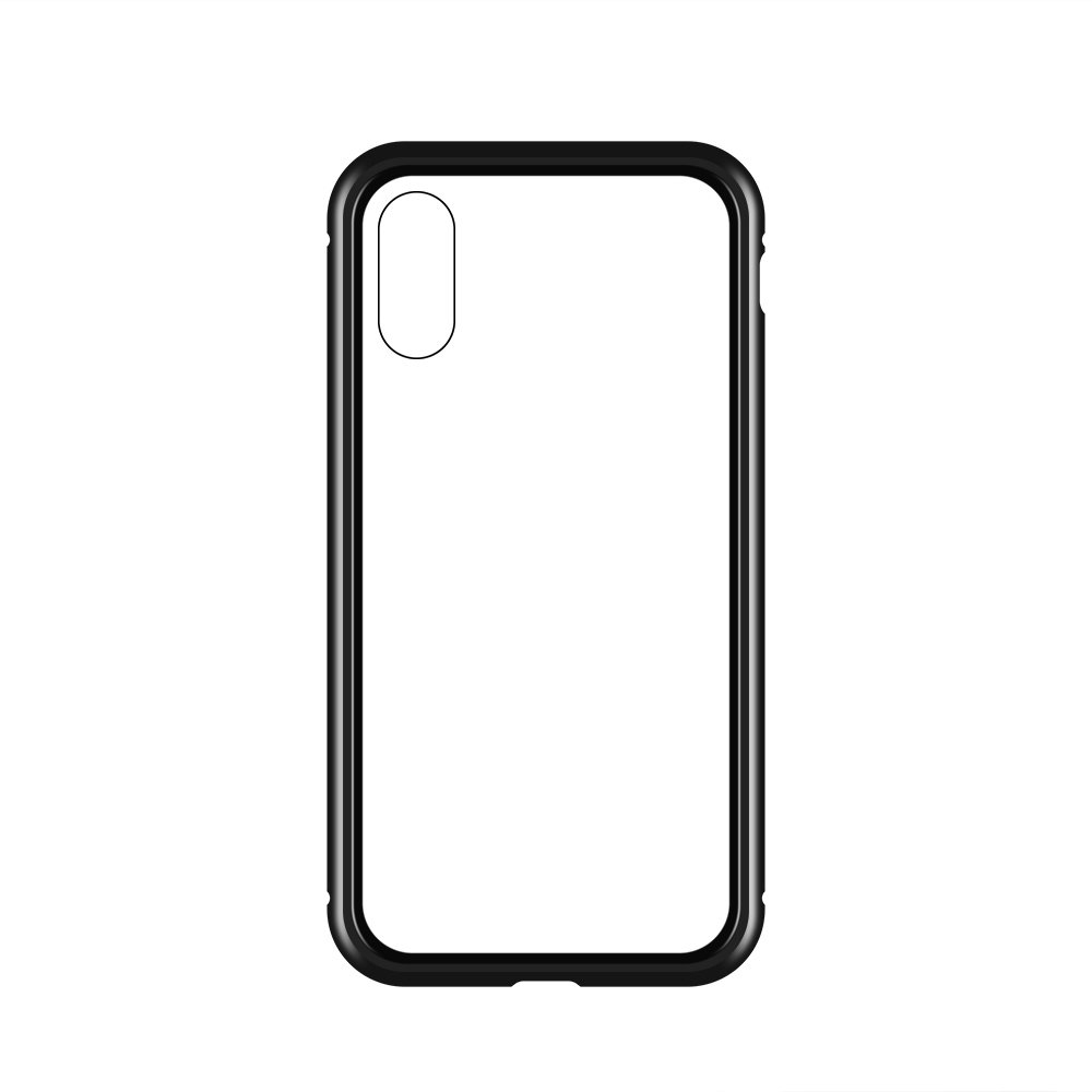 Pokrowiec Magnetic Case 360 przeroczysty Apple iPhone XS / 3