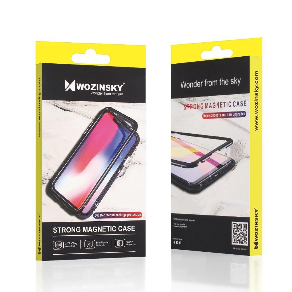 Pokrowiec Magnetic Case 360 przeroczysty Samsung A52 LTE / 5