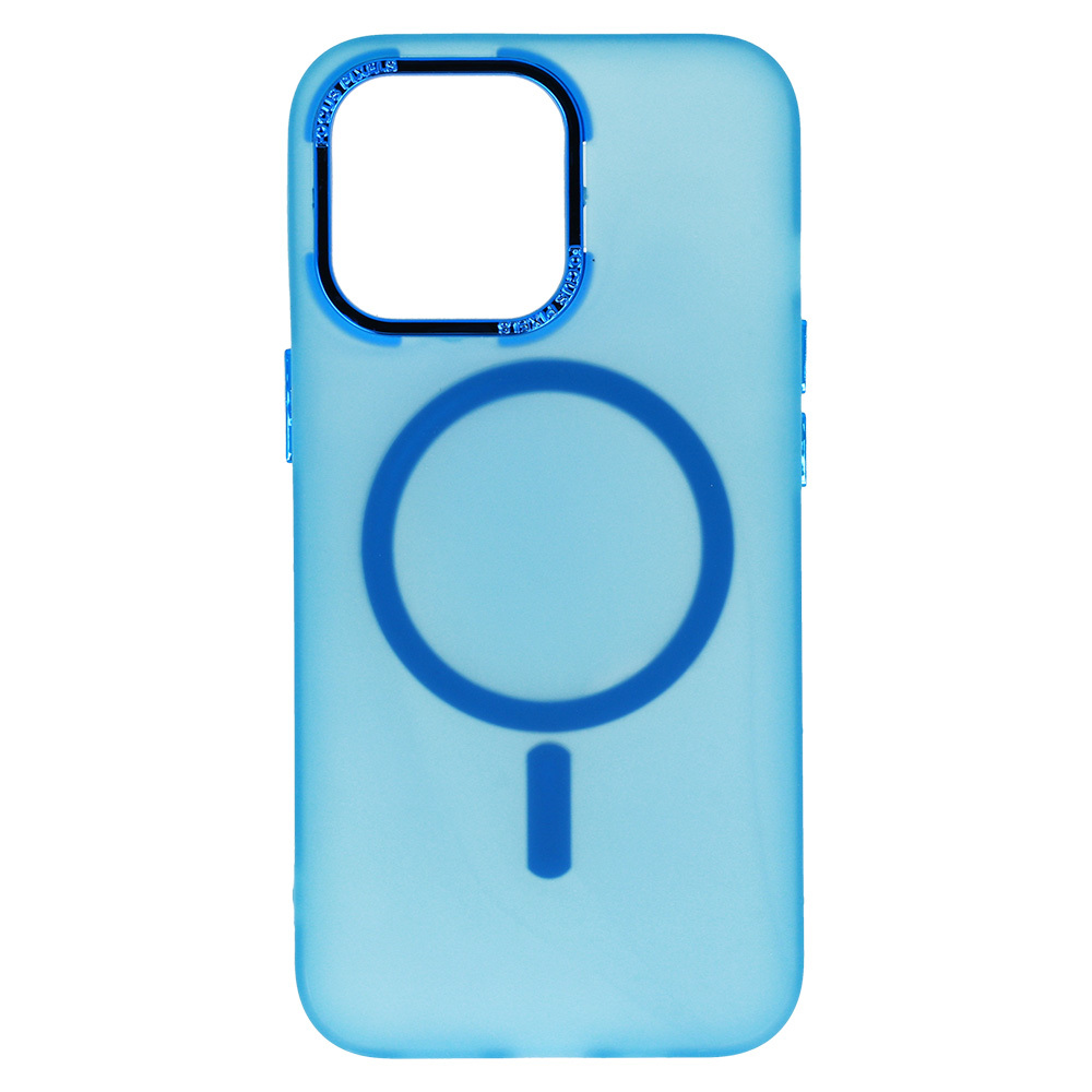 Pokrowiec Magnetic Frosted Case niebieski Apple iPhone 12 Pro / 4