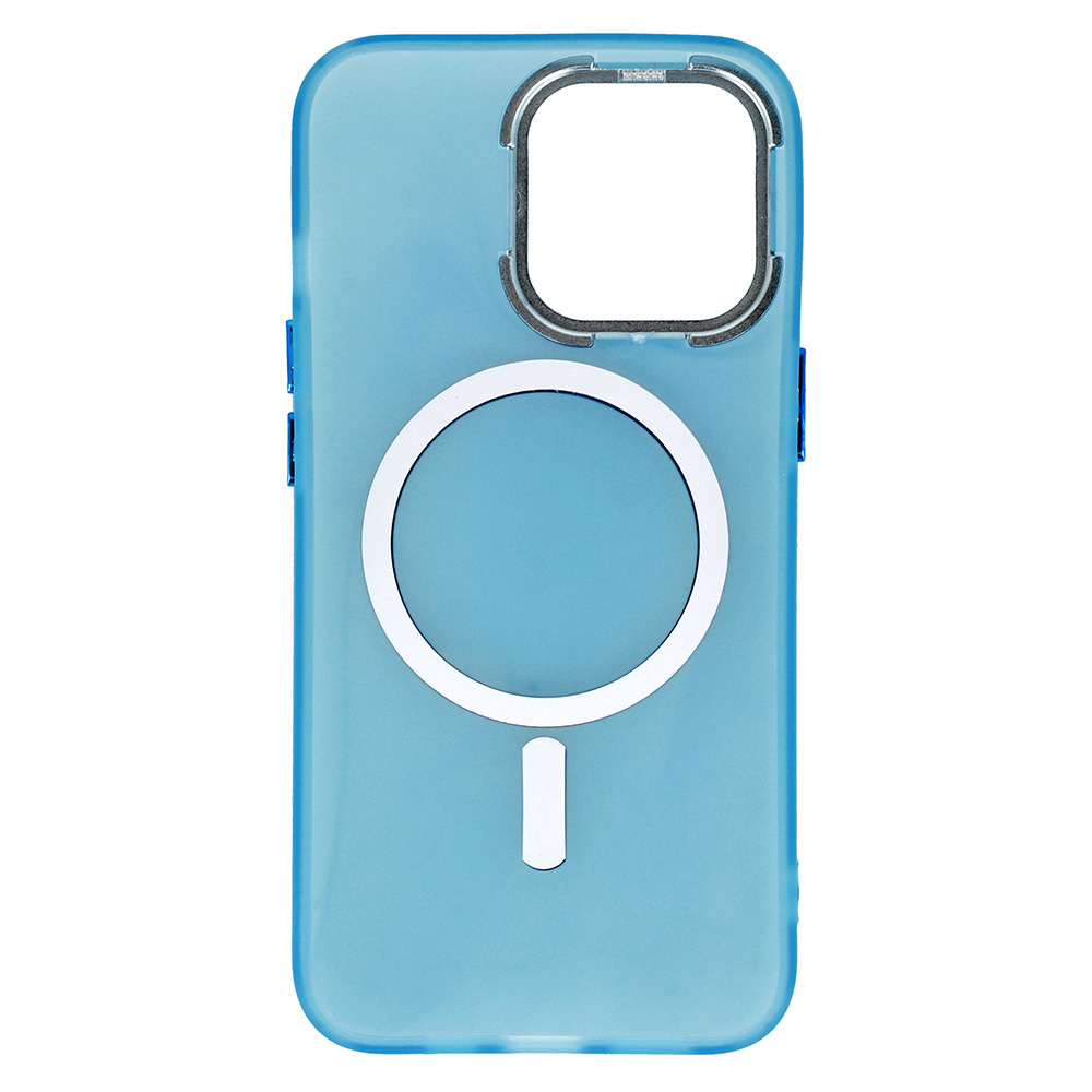 Pokrowiec Magnetic Frosted Case niebieski Apple iPhone 12 Pro / 5