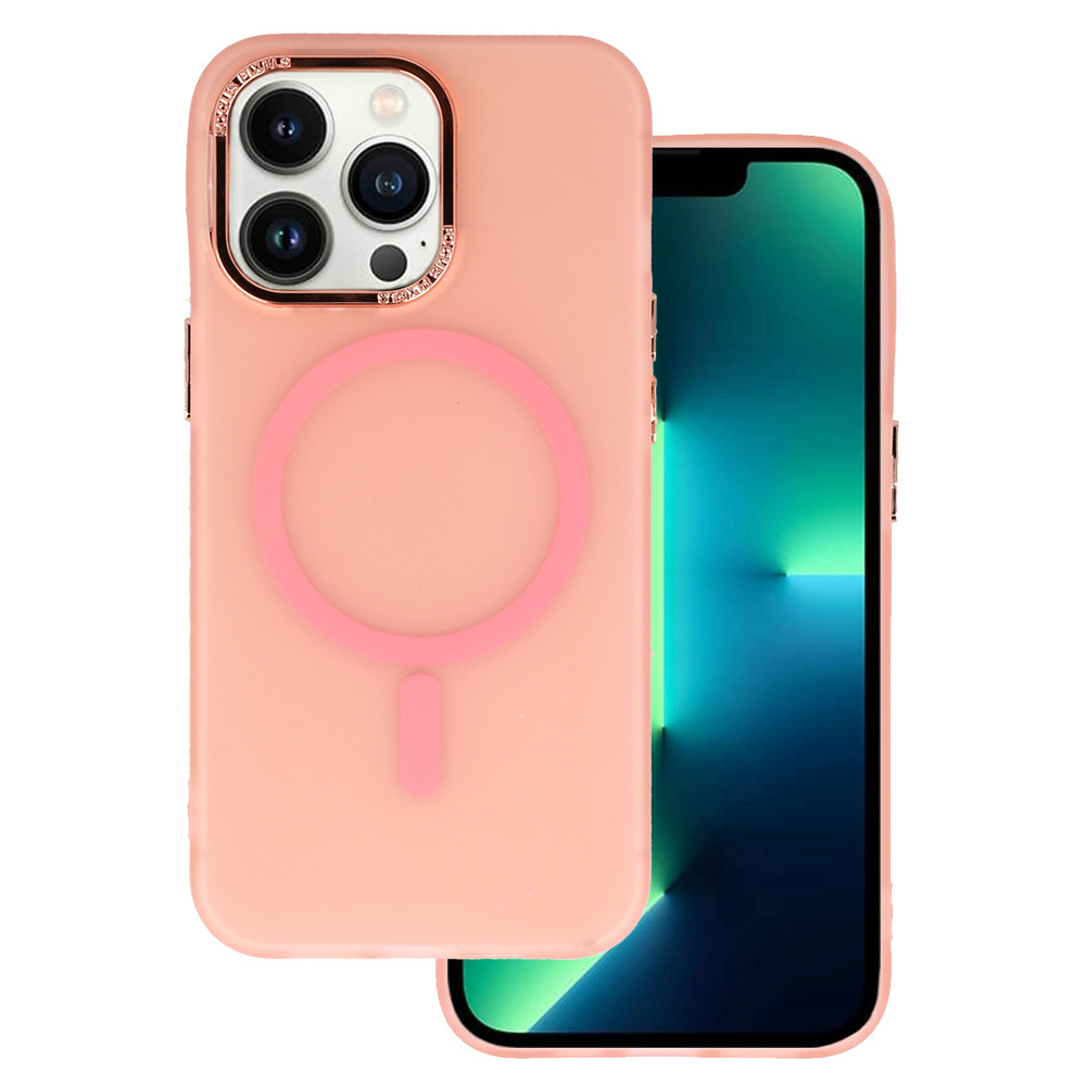 Pokrowiec Magnetic Frosted Case rowy Apple iPhone 11