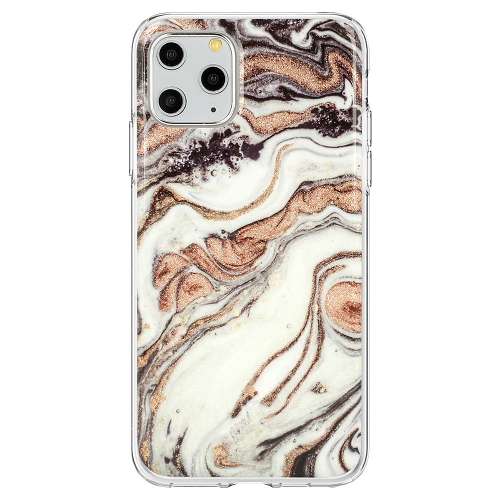 Pokrowiec Marble Glitter Case wzr 1 Apple iPhone 12 Pro Max / 2