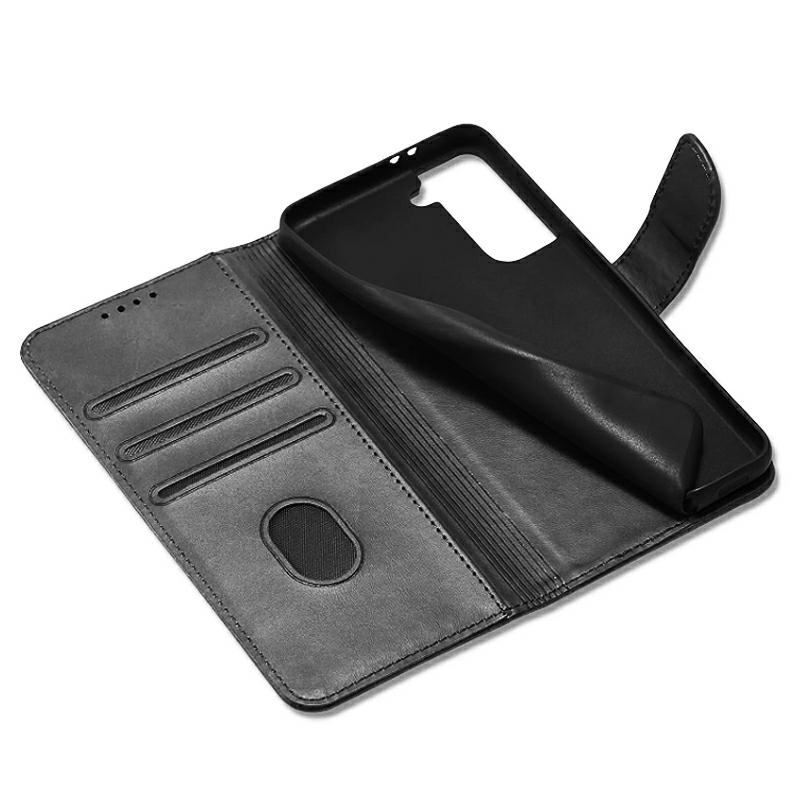 Pokrowiec Marva Wallet czarny Honor Magic 6 Lite / 3