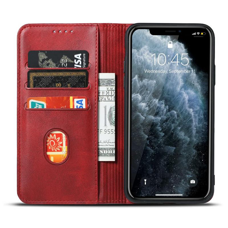 Pokrowiec Marva Wallet czerwony Samsung Galaxy M55 5G / 4