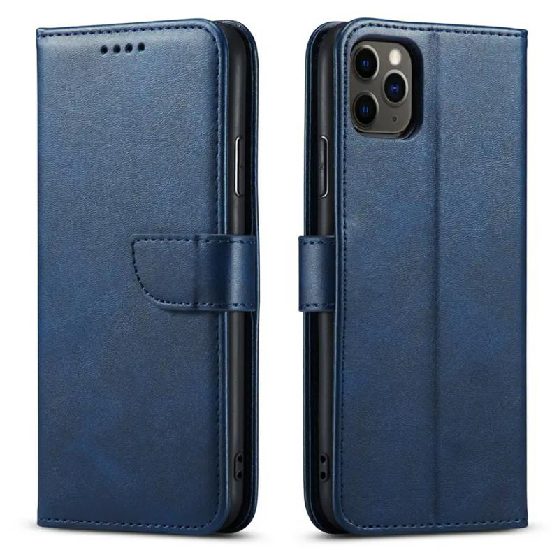 Pokrowiec Marva Wallet niebieski Motorola Moto G13