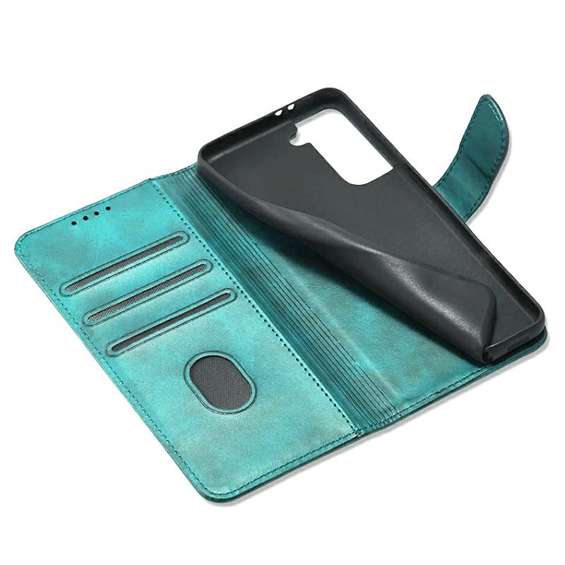 Pokrowiec Marva Wallet zielony Motorola Moto E13 / 3