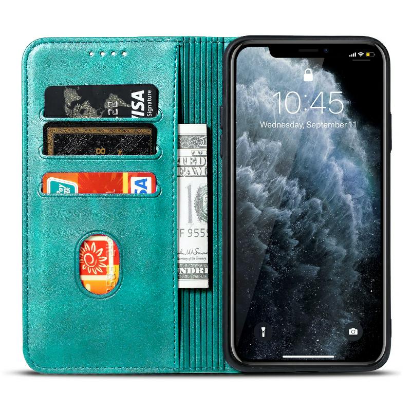 Pokrowiec Marva Wallet zielony Motorola Moto G42 / 4