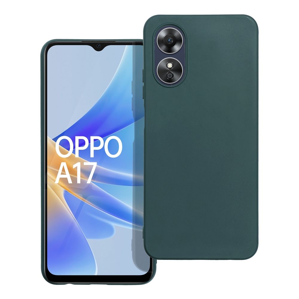 Pokrowiec MATT ciemnozielony Oppo A17