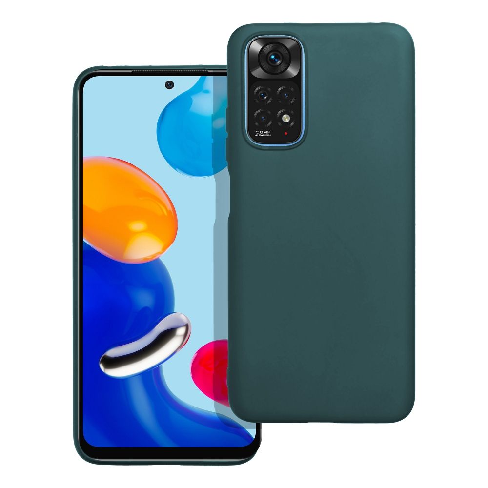 Pokrowiec MATT ciemnozielony Xiaomi Redmi Note 11