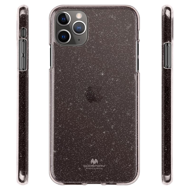 Pokrowiec Mercury Antimicrobial Case Glitter czarny Apple iPhone X