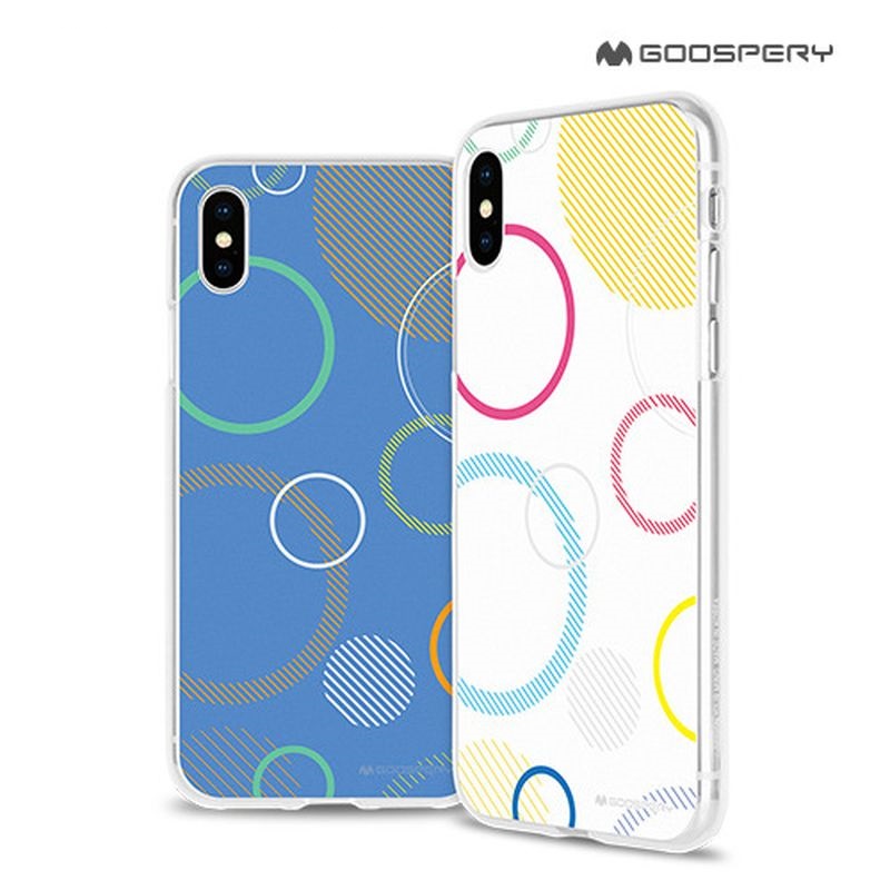 Pokrowiec Mercury DV Jelly Case biay Apple iPhone 8 / 2