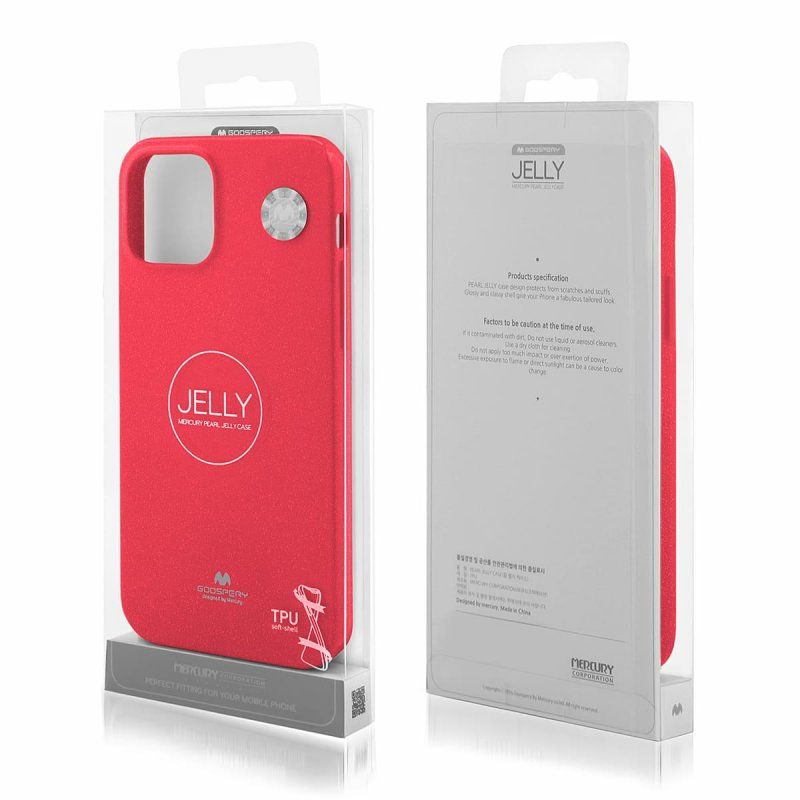 Pokrowiec Mercury Jelly Case rowy Apple iPhone 14 Pro / 4