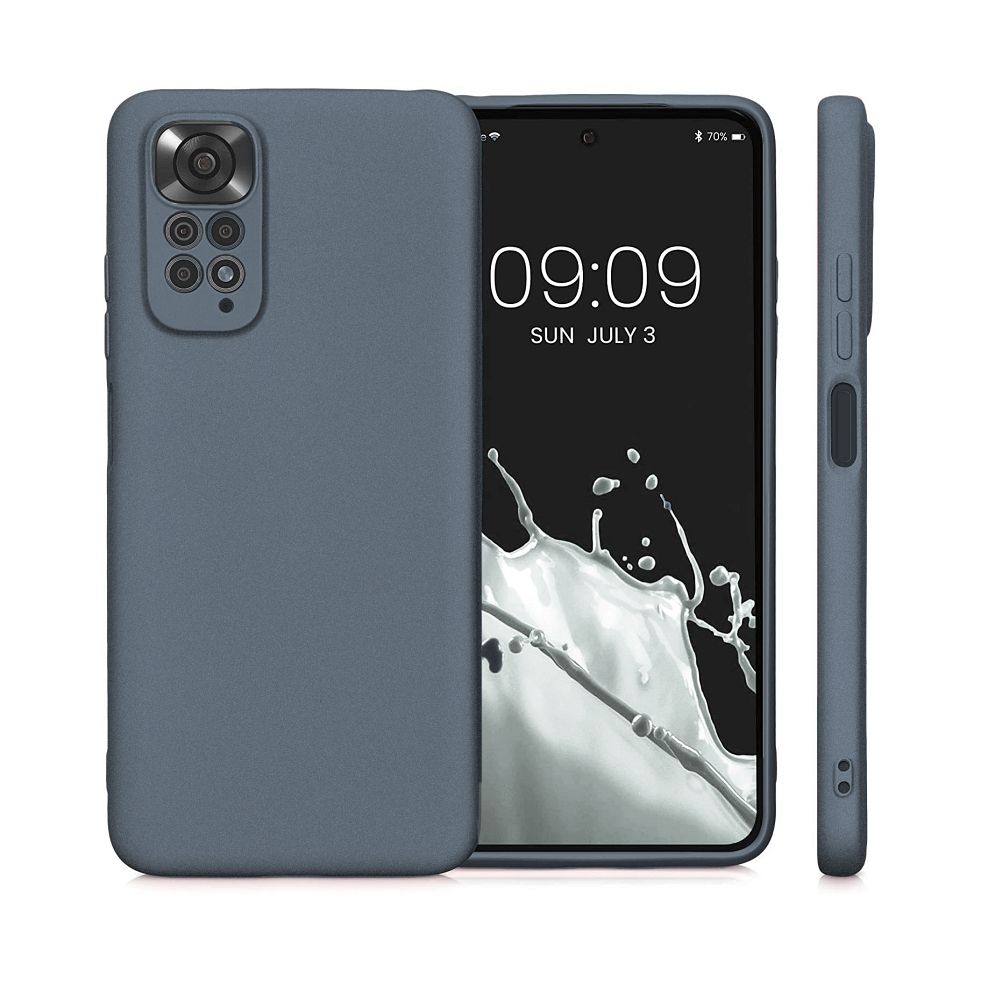 Pokrowiec Metallic szary Xiaomi Redmi 9AT / 4