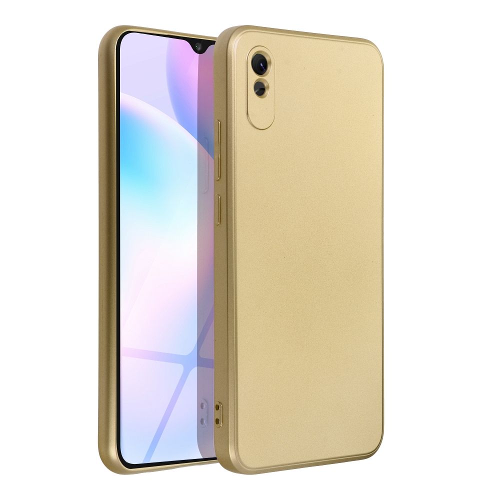 Pokrowiec Metallic zoty Xiaomi Redmi 9AT / 2