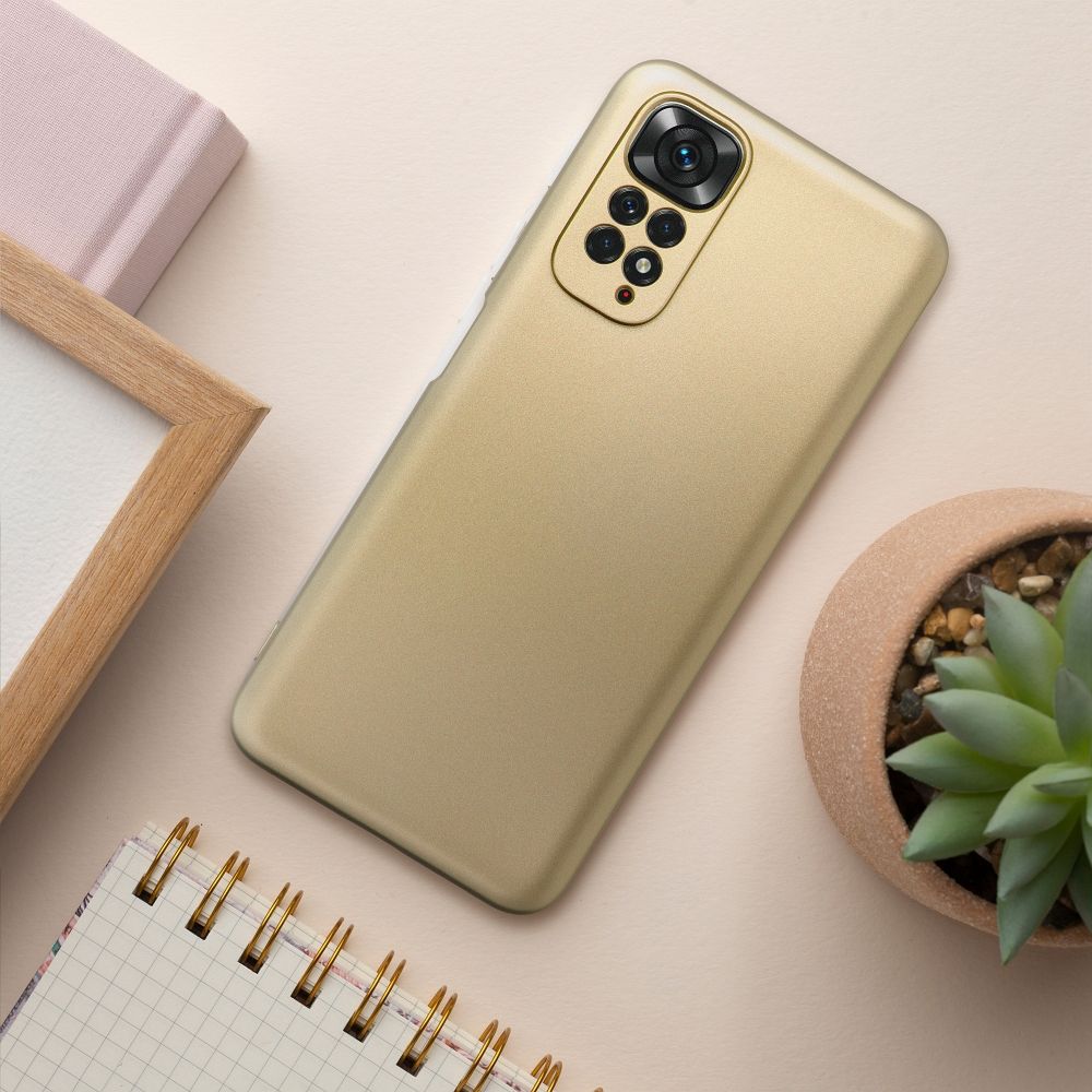 Pokrowiec Metallic zoty Xiaomi Redmi 9C / 3