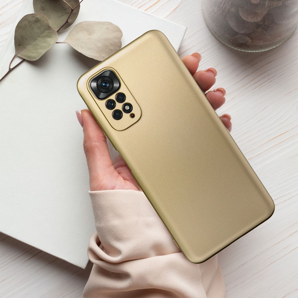 Pokrowiec Metallic zoty Xiaomi Redmi 9C / 4