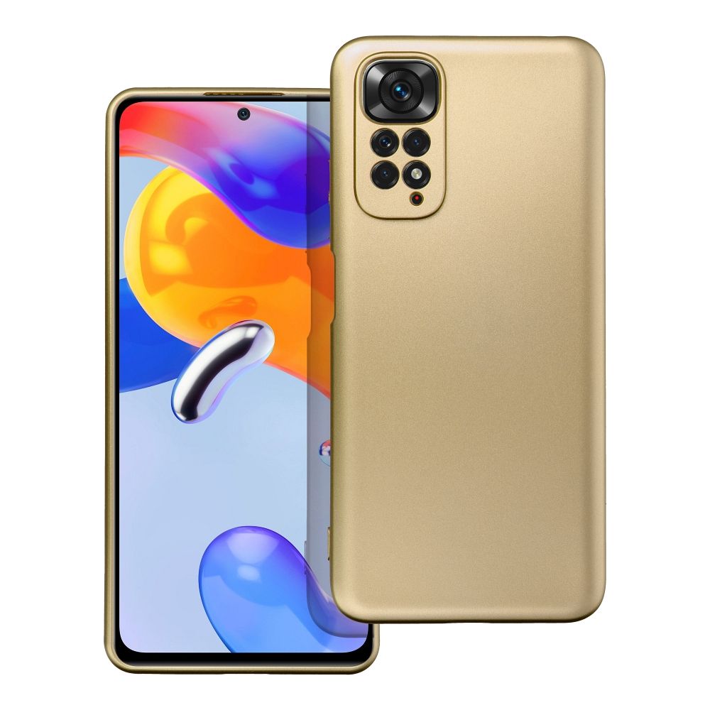 Pokrowiec Metallic zoty Xiaomi Redmi Note 11