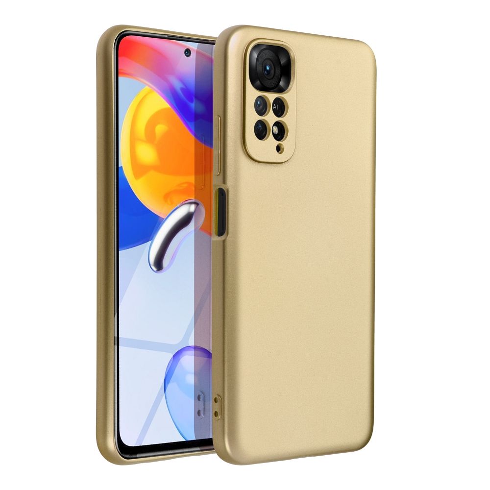 Pokrowiec Metallic zoty Xiaomi Redmi Note 11 / 2