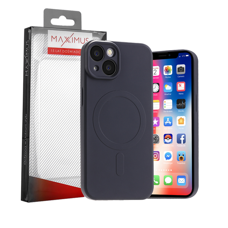 Pokrowiec MX Liquid Armour czarny Apple iPhone 14 Plus / 4