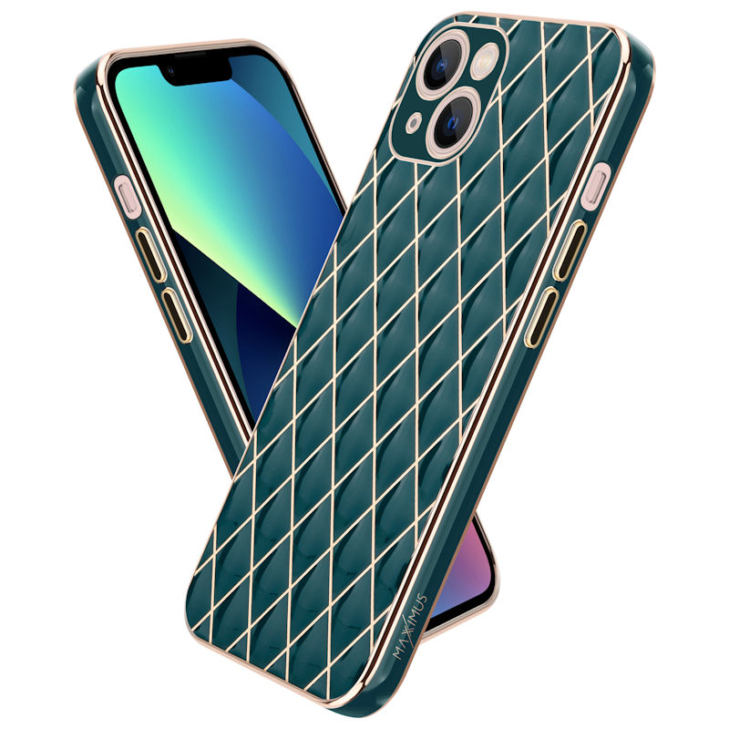 Pokrowiec MX Luxury zielony Apple iPhone XS / 3