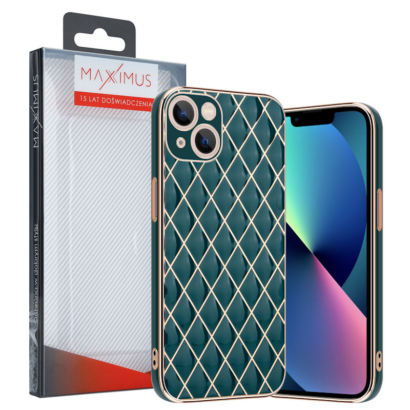 Pokrowiec MX Luxury zielony Apple iPhone XS / 4