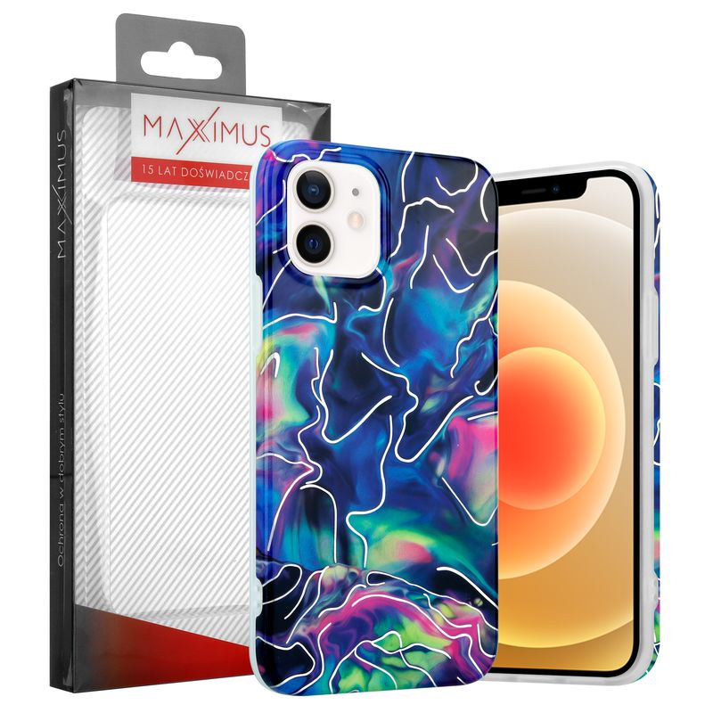 Pokrowiec MX Marble granatowy Apple iPhone 11 Pro / 3