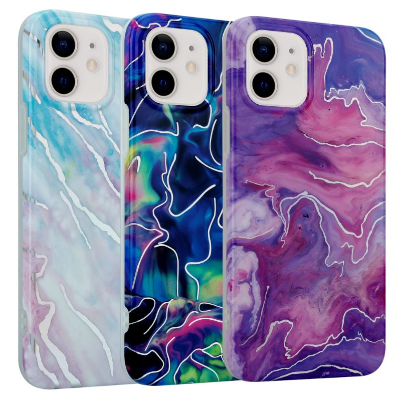 Pokrowiec MX Marble granatowy Apple iPhone 11 Pro / 4