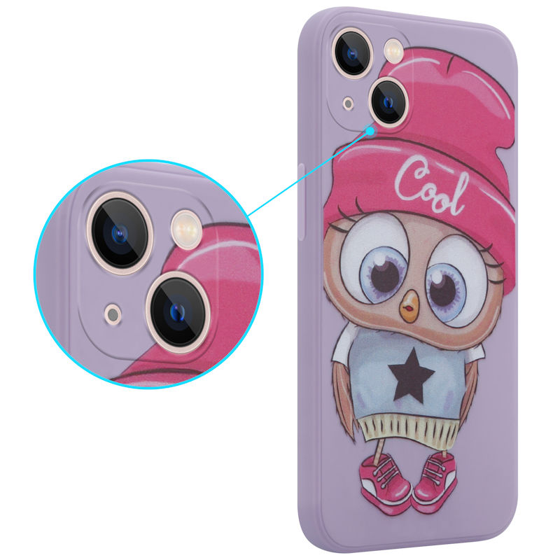 Pokrowiec MX Owl Cool fioletowy Apple iPhone 11 / 2