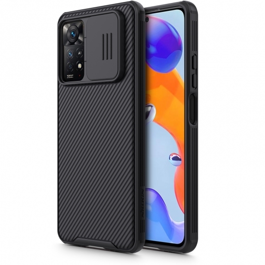 Pokrowiec Nillkin Camshield Pro czarny Xiaomi Redmi Note 11 Pro