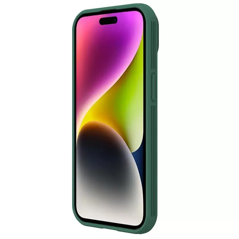 Pokrowiec Nillkin Camshield Pro zielony Apple iPhone 15 Plus / 4