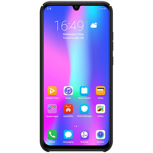 Pokrowiec Nillkin Super Frosted Shield czarny Huawei Honor 10 Lite / 2