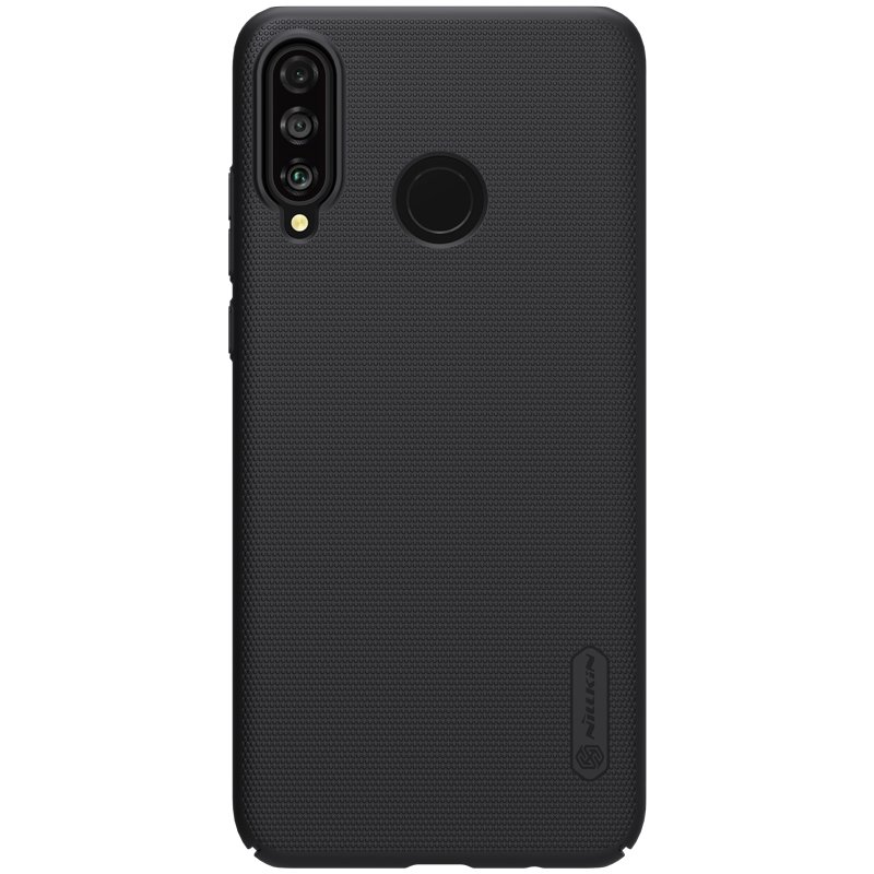 Pokrowiec Nillkin Super Frosted Shield czarny Huawei P30 Lite