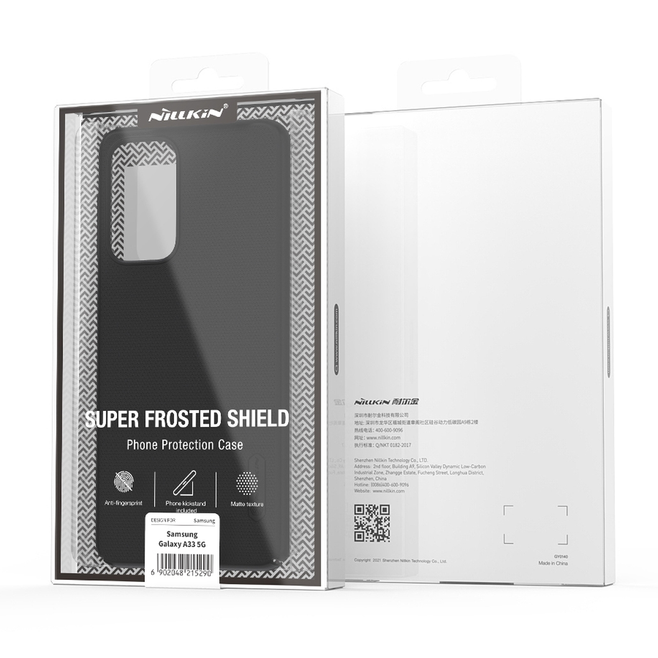 Pokrowiec Nillkin Super Frosted Shield niebieski Samsung A33 5G / 5